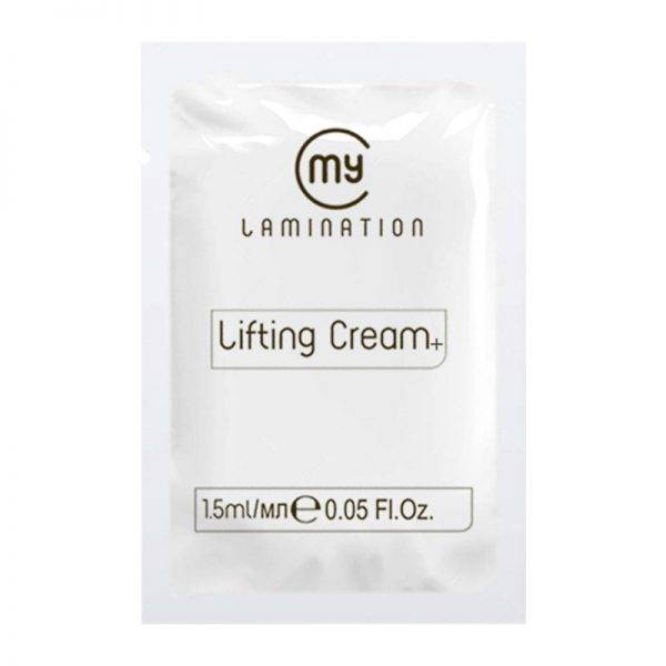 یک عدد ساشه شماره یک مواد لیفت مای لمینیشن LIFTING CREAM + MY LAMINATION